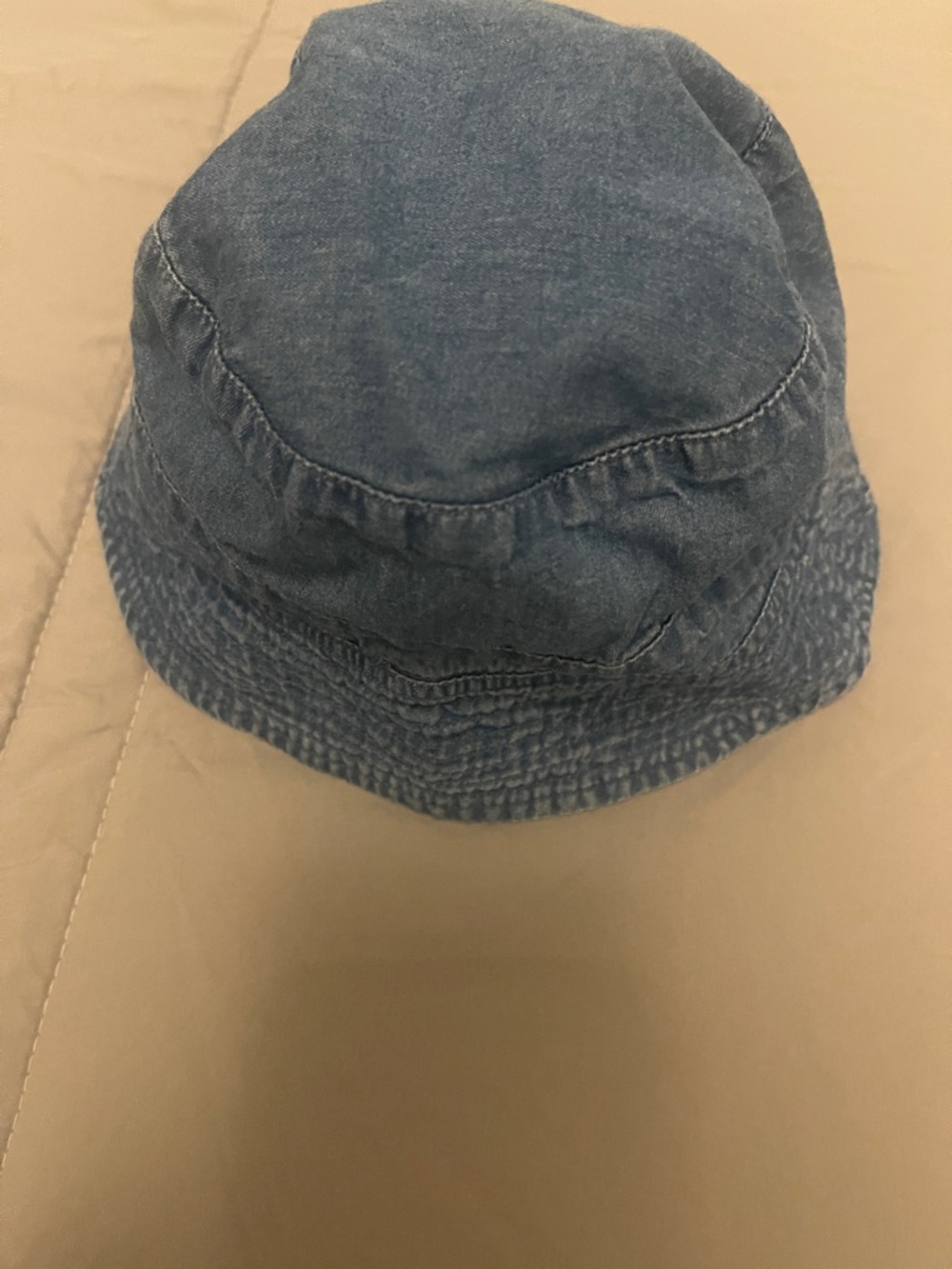 Denim-Style Blue Bucket Hat